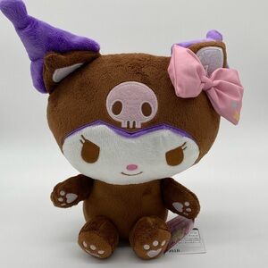 Kuromi Yummy Yummy Cat Plushie Furyu Sanrio 12in Plush